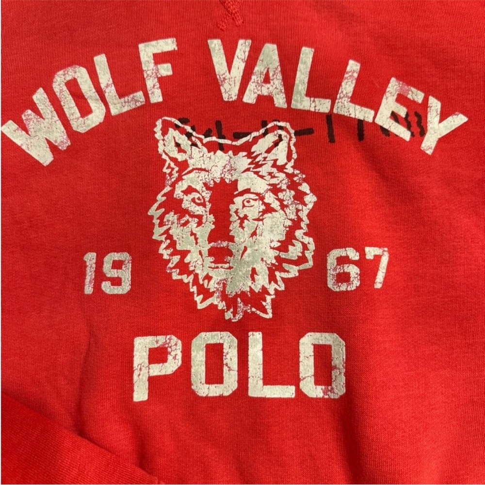 Polo by Ralph Lauren Red Sweatshirt